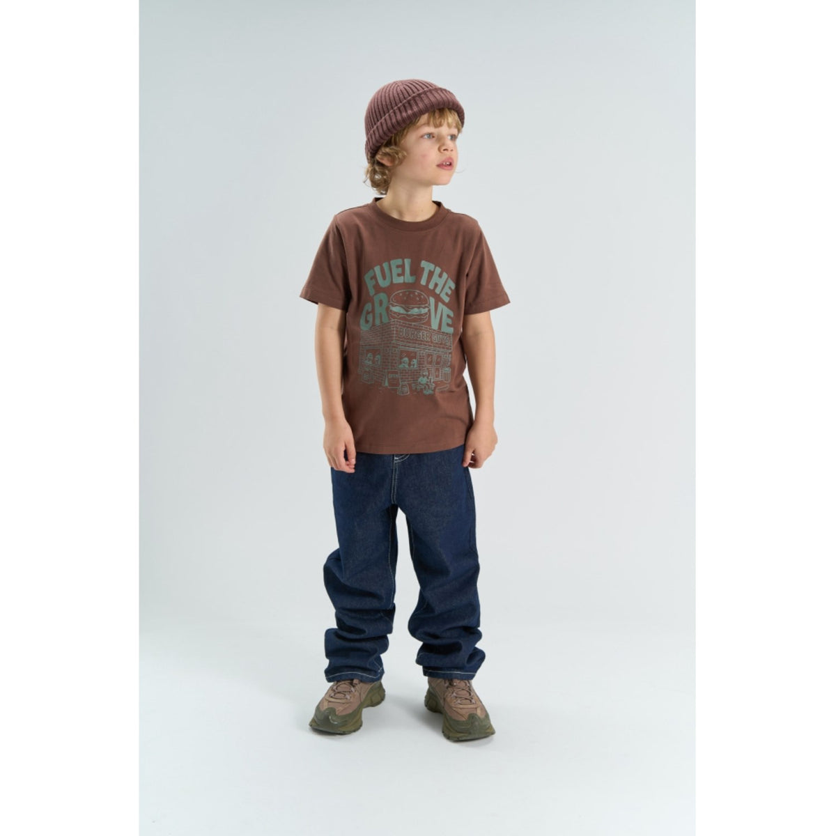 The New Unwashed Blue Denim Tnyago Baggy Fit Jeans