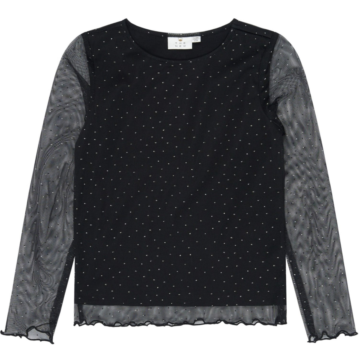 The New Black Beauty Tnyancy L_S Mesh Topp