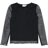 The New Black Beauty Tnyancy L_S Mesh Topp