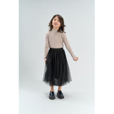 The New Gardenia Tnyvette L_S Rib Topp