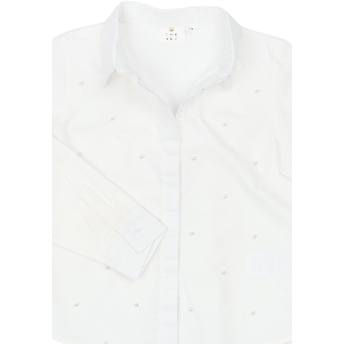 The New Bright White Tnyulianna L_S Skjorta