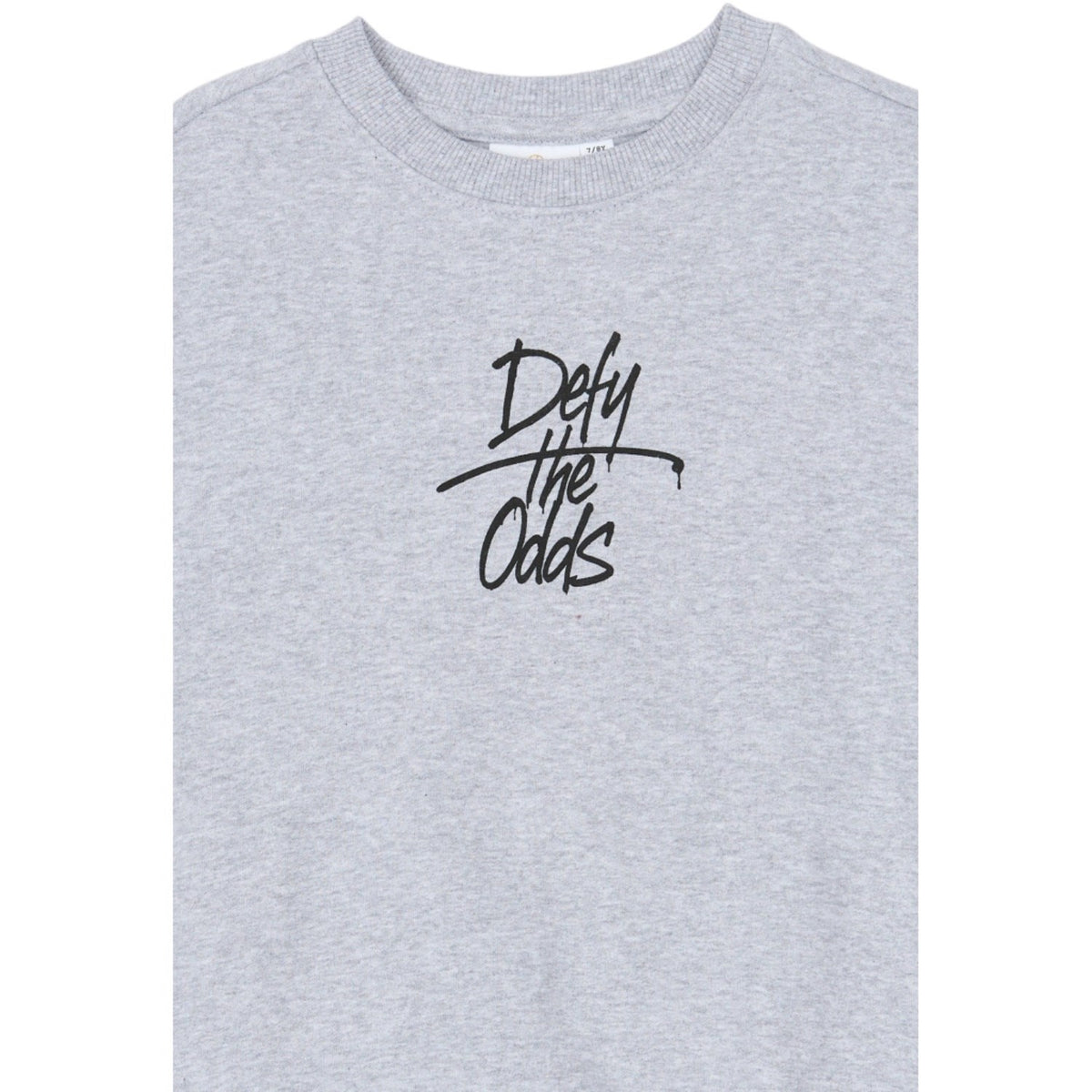 The New Light Grey Melange Tnyaw Os Melange Sweatshirt