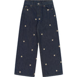The New Medium Blue Denim AOP Tnyrsa Wide Fit Jeans