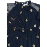 The New Navy Blazer AOP Tnyudelle Mesh L_S Klänning