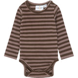THE NEW Siblings Chestnut Striped Tnsbfro L_S Rib Body