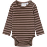 THE NEW Siblings Chestnut Striped Tnsbfro L_S Rib Body