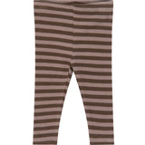 THE NEW Siblings Chestnut Striped Tnsbfro Rib Leggings