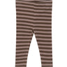 THE NEW Siblings Chestnut Striped Tnsbfro Rib Leggings