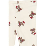 THE NEW Siblings Gardenia AOP Tnsbholiday Nallebjörn Rib Leggings