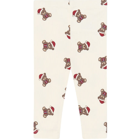 THE NEW Siblings Gardenia AOP Tnsbholiday Nallebjörn Rib Leggings