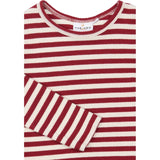 THE NEW Siblings Rio Red Striped Tn Tnstfro L_S Rib Tee