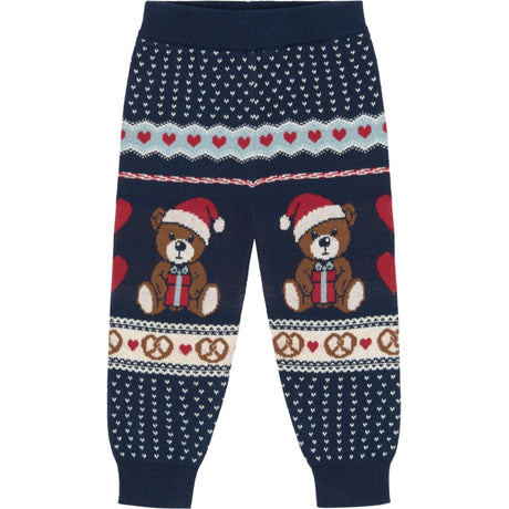 THE NEW Siblings Multi Colour Tnstholiday Jacquard Byxor