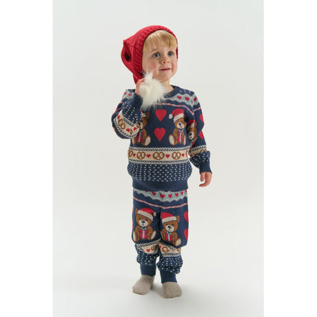 THE NEW Siblings Multi Colour Tnstholiday Jacquard Byxor
