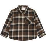 THE NEW Siblings Navy Blazer Check Tnstyaki L_S Flannel Skjorta
