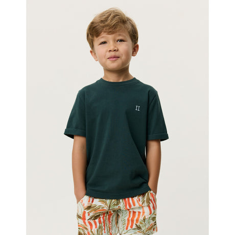 Les Deux Kids Pine Green Core Contrast T-Shirt KIDS