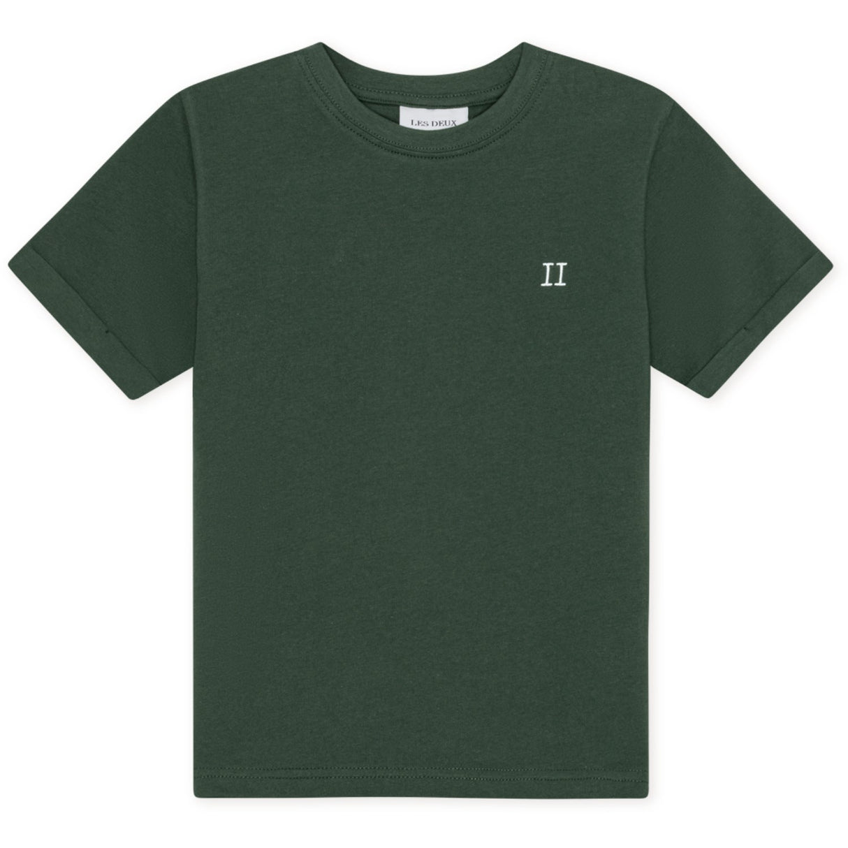 Les Deux Kids Pine Green Core Contrast T-Shirt KIDS