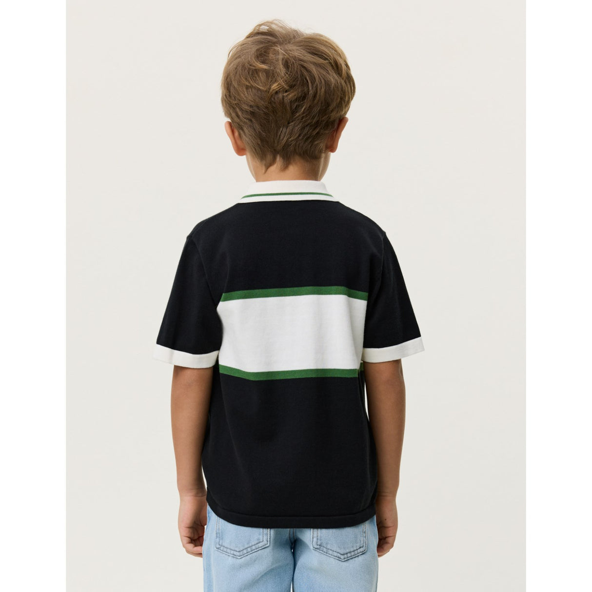 Les Deux Kids Tap Shoe Black Stickad Dragkedja Pikétröja KIDS