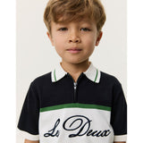 Les Deux Kids Tap Shoe Black Stickad Dragkedja Pikétröja KIDS