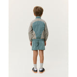 Les Deux Kids Tea Green Shiny Crisp Track Jacka KIDS