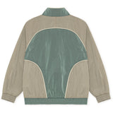 Les Deux Kids Tea Green Shiny Crisp Track Jacka KIDS