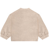 Hust & Claire Beige Melange Sigurt Fine Stickad