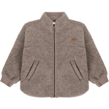 Hust & Claire Deer Melange Emi Zip Jacka Ull