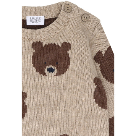 Hust & Claire Beige Melange Pilou Björn