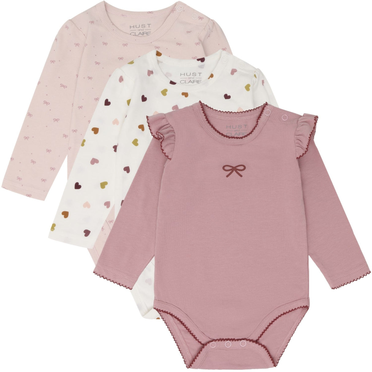 Hust & Claire Hushed Pink Bella Rosett
