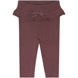 Hust & Claire Plum Lisa Stickad Rib