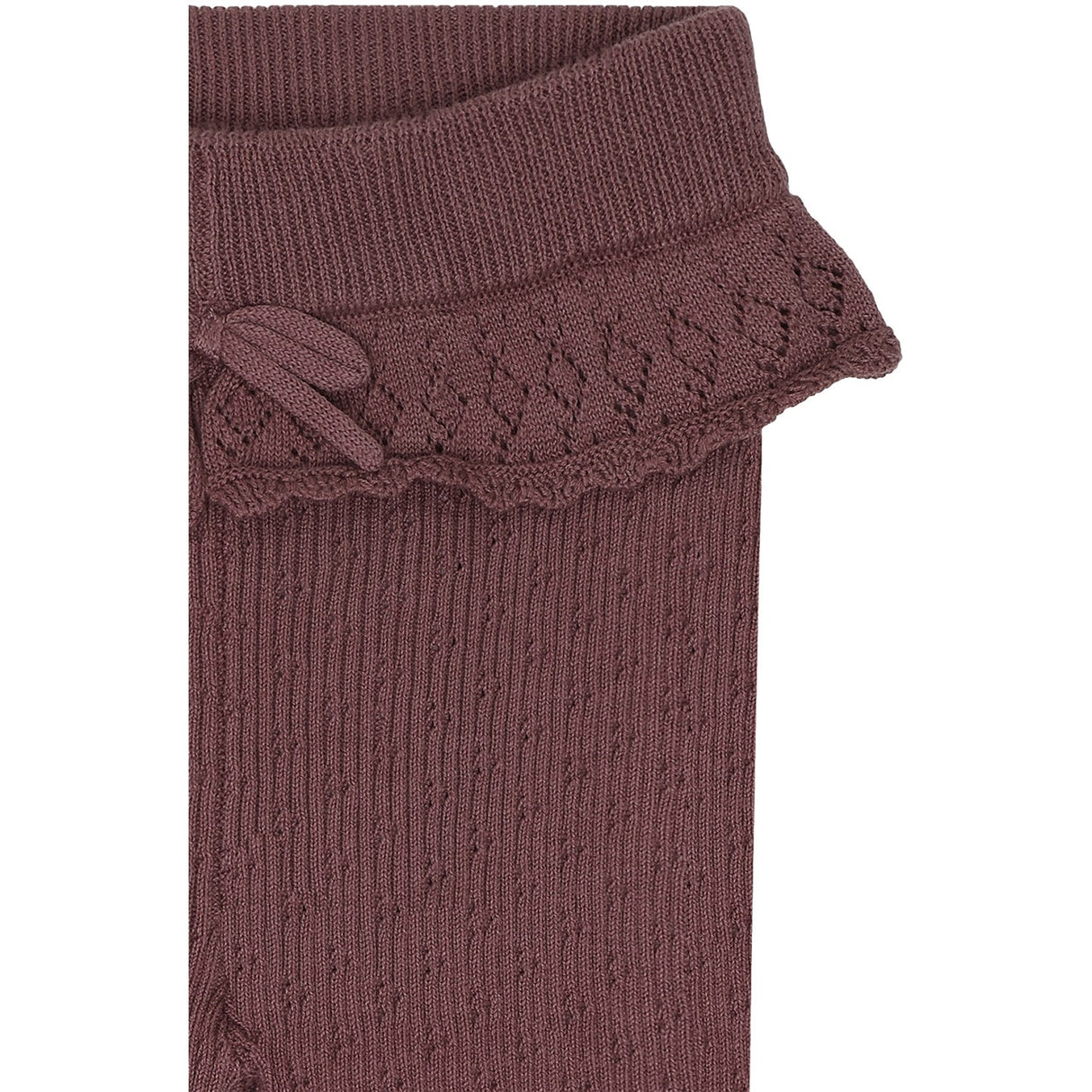 Hust & Claire Plum Lisa Stickad Rib