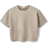 Sofie Schnoor Beige Melange Cerinsy Stickad