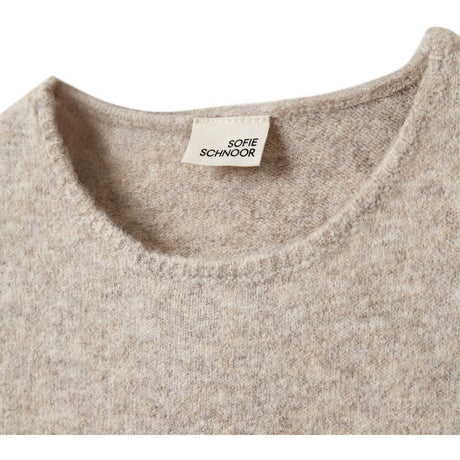 Sofie Schnoor Beige Melange Cerinsy Stickad