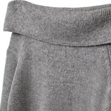 Sofie Schnoor Dark Grey Melange Sawasy Stickad