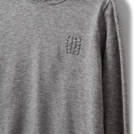 Sofie Schnoor Grey Melange Sisasy Stickad