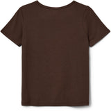 Sofie Schnoor Brown Fudge Nataliasy Rib T-Shirt
