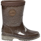 Sofie Schnoor Dark Brown Mellykb Rubber Stövlar M/ Liining