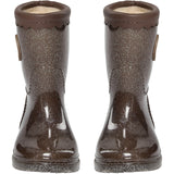 Sofie Schnoor Dark Brown Mellykb Rubber Stövlar M/ Liining
