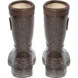 Sofie Schnoor Dark Brown Mellykb Rubber Stövlar M/ Liining