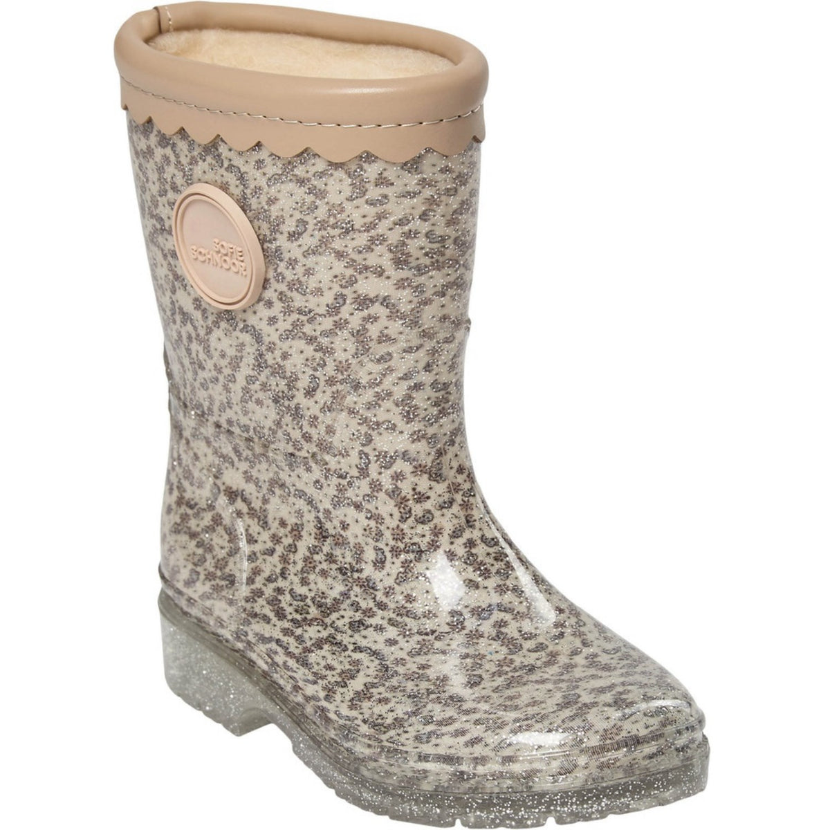 Sofie Schnoor Off White W Aop Mellykb Rubber Stövlar M/ Liining