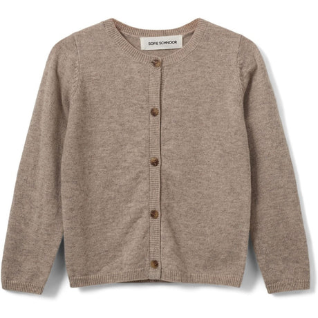 Sofie Schnoor Brown Melange Cissesb Cardigan