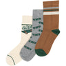 minipop® Trekking Green Maik Bambu Strumpor 3-Pack