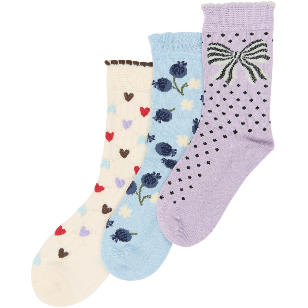 minipop® Petal Pink Marri Bambu Strumpor 3-Pack