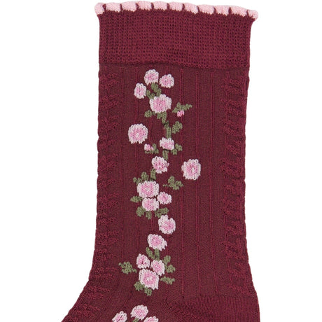 minipop® Huckleberry Magda Bambu Strumpo