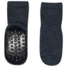 Gobabygo Dark Denim Melange Ull Strumpor Anti-Slip