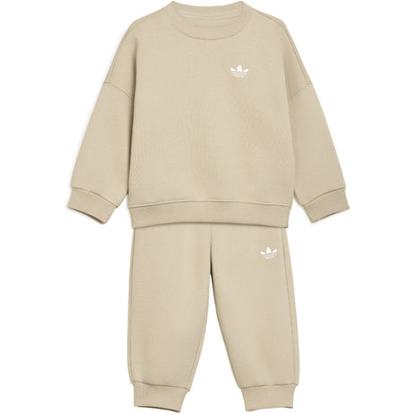 adidas Originals Khaki Three Crew Jog Sett