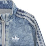 adidas Originals Worn Blue Denim Firebird Den Tt Jacka