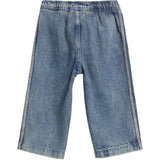 adidas Originals Worn Blue Denim Firebird Den Tp Byxor