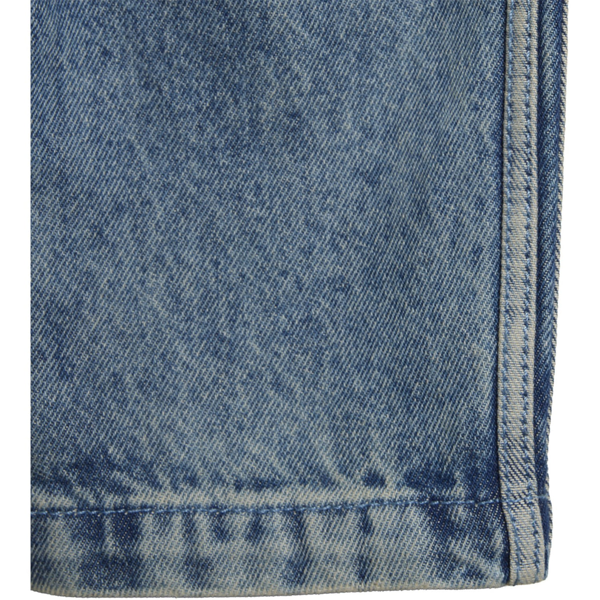 adidas Originals Worn Blue Denim Firebird Den Tp Byxor