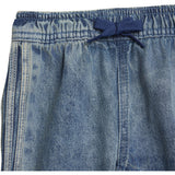 adidas Originals Worn Blue Denim Firebird Den Tp Byxor