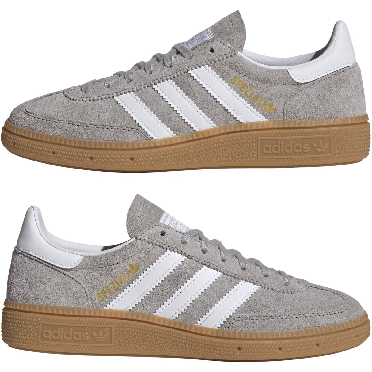 adidas Originals Grey Two Ftwr White Gum 3 Handball Spezial J Sneakers